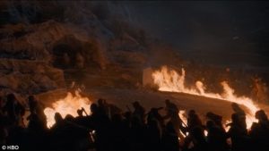 Still of fire ring Game of Thrones